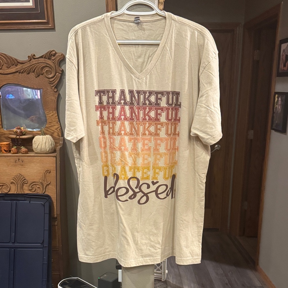 Next Level Apparel Tan Tee